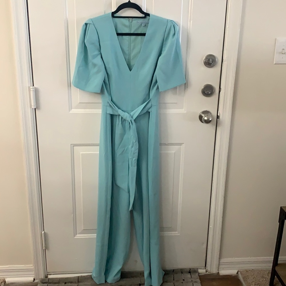 Antonio Melani Womens Size 8 sky Blue jumpsuit